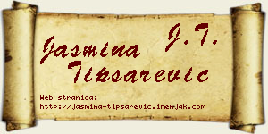Jasmina Tipsarević vizit kartica